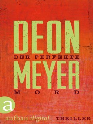 cover image of Der perfekte Mord